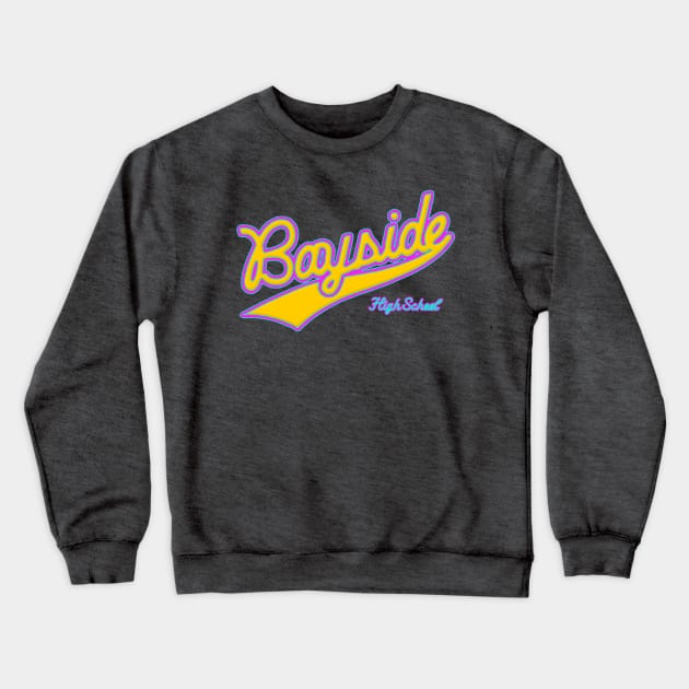 Bayside High School Crewneck Sweatshirt by RetroCheshire